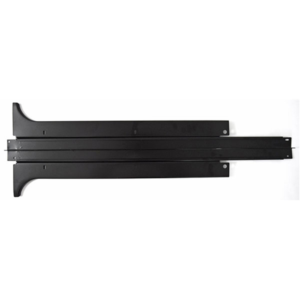 1979 Chevrolet Chevelle/Malibu T-TOP ROOF CENTER RAIL (STAINLESS STEEL WITH BLACK PAINT) GM 20113281 - 20674345 | 20113281