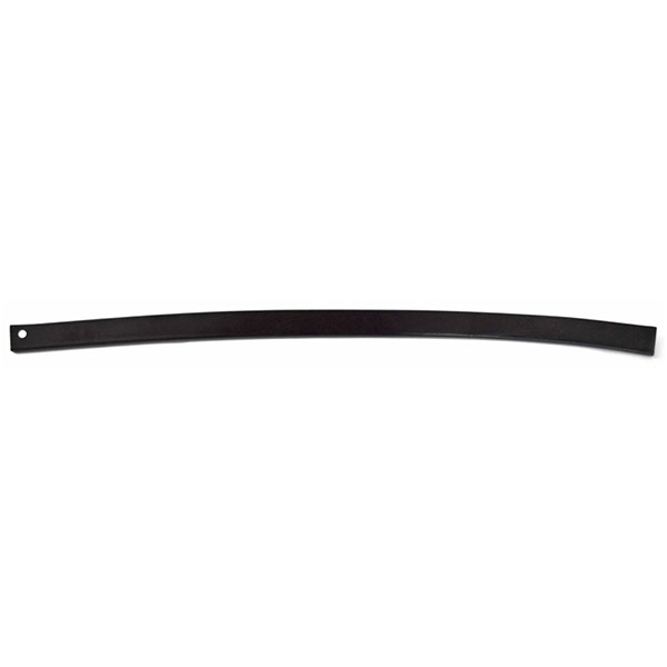 1980 Pontiac GTO/LeMans/Tempest T-TOP FRONT WEATHERSTRIP RETAINERS - PAIR (STAINLESS STEEL WITH BLACK PAINT) FITS: LEMANS ONLY | XP1026Z