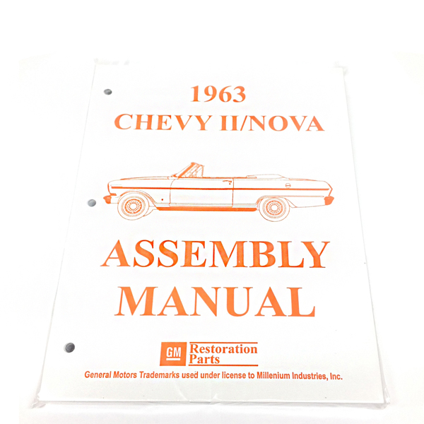 1963 Chevrolet Nova/Chevy II ASSEMBLY MANUAL | BK1051N