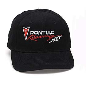 1963 Pontiac GTO/LeMans/Tempest PONTIAC RACING HAT (BLACK) #H105 | BK6301Z