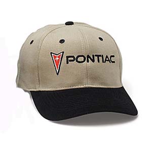 1971 Pontiac GTO/LeMans/Tempest PONTIAC HAT (BLACK & KHAKI) #H106 | BK6304Z