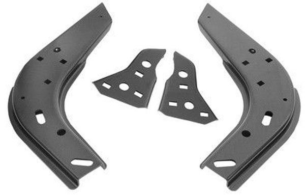 1969 Pontiac Firebird/TransAm FRONT BUMPER BRACKETS - NEW 4 PIECE SET | BP10062F