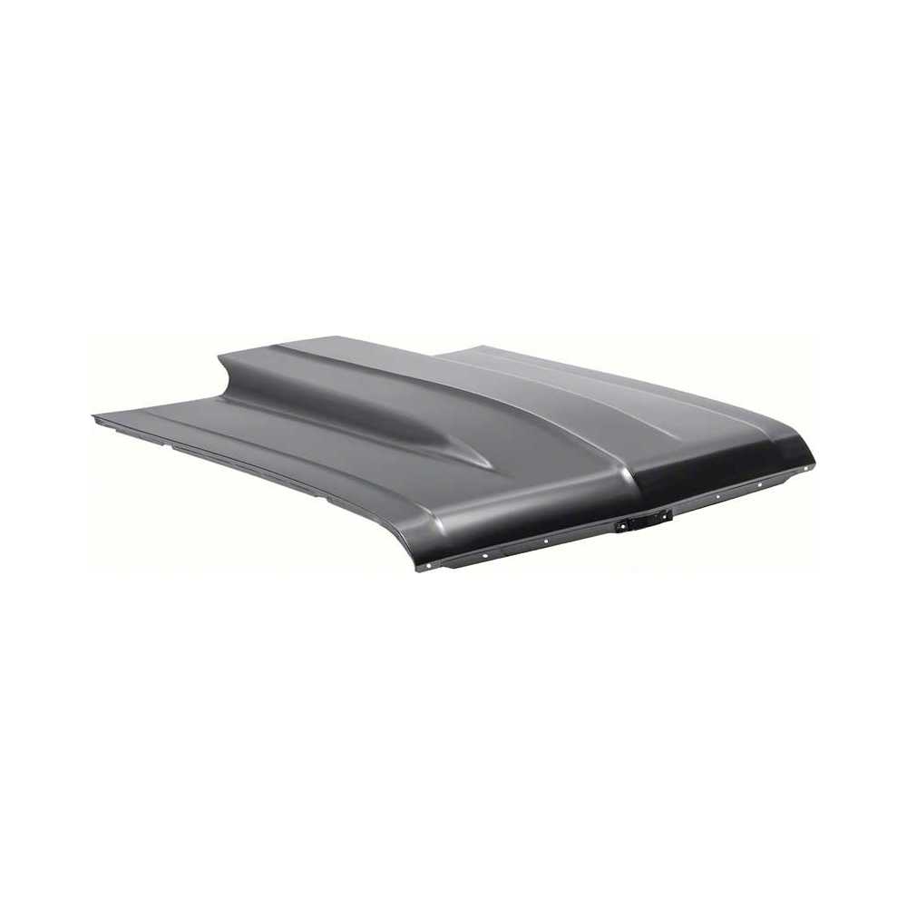 1969 Chevrolet Nova/Chevy II COWL INDUCTION HOOD; STAMPED STEEL; 4