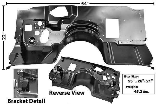 1970 Chevrolet Camaro FIREWALL WITH AIR CONDITIONING | BP10125R