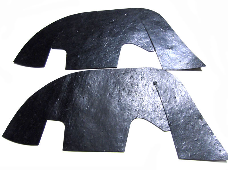 1969 Chevrolet El Camino INNER SPLASH A-FRAME SEAL FOR PLASTIC INNER FENDER WELLS - INCLUDES STAPLES MADE IN THE USA | BP1142V