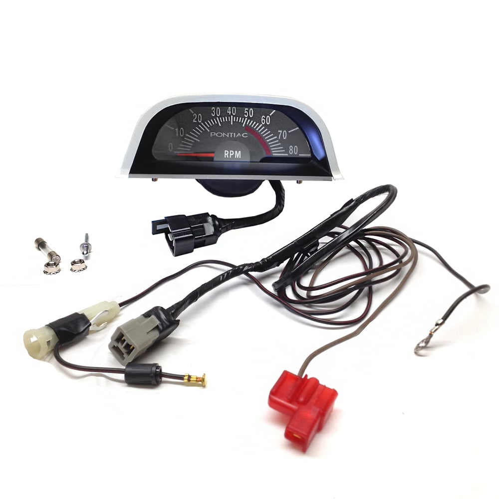 1969 Pontiac Gto  Lemans  Tempest Hood Tach With Pontiac On