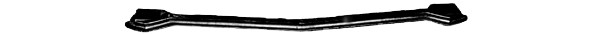 1964 Chevrolet Nova/Chevy II FRONT BUMPER FILLER (STEEL) | BP1194N