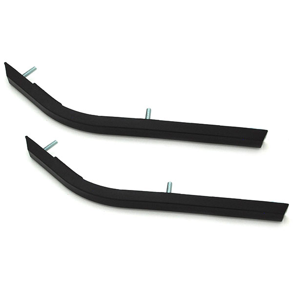 1971 Buick Skylark/GS/Regal/GN FRONT BUMPER GUARD IMPACT STRIP (FACTORY BLACK) GM 1239122 â€“ PAIR | BP1249S