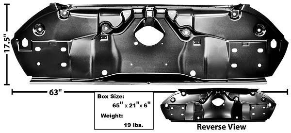 1980 Pontiac Firebird/TransAm FACTORY STEEL TAIL PANEL | BP1262F