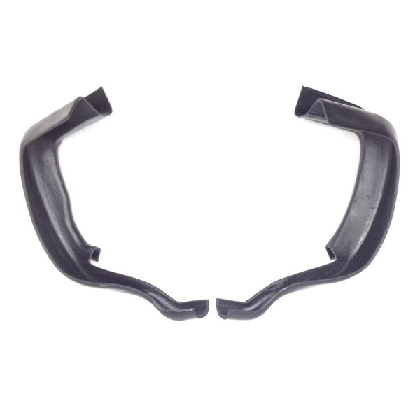1968 Pontiac Firebird/TransAm FRONT BUMPER TO FENDER RUBBER URETHANE FILLERS FENDER TO BUMPER - BLACK - PAIR | BP1267F