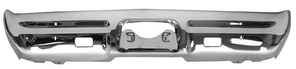1967 Pontiac GTO/LeMans/Tempest CHROME REAR BUMPER WITH BACKUP (NEW) | BP1340G
