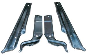 1967 Chevrolet El Camino BUMPER BRACKET SET FRONT NEW - 4 PIECE SET | BP1380V