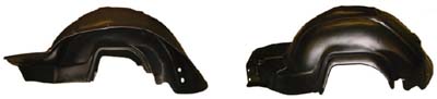 1972 Chevrolet El Camino INNER FENDER WELLS ABS PLASTIC - PR MADE IN THE USA | BP6118V