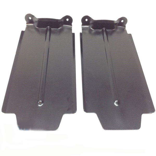 1964 Pontiac GTO/LeMans/Tempest REAR BUMPER SPLASH SHIELDS - PR | BP6811G
