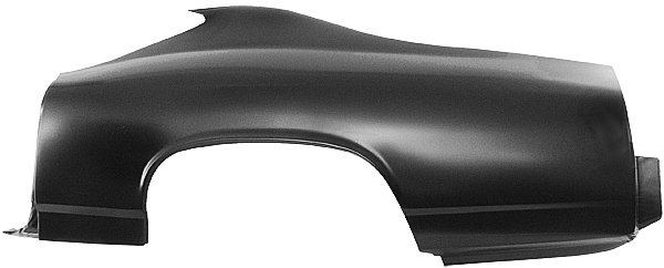 1968 Chevrolet Chevelle/Malibu QUARTER PANEL FULL FACTORY REPRODUCTION (INCLUDES DOOR JAMB) - LH | BP6969V