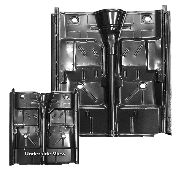 1965 Chevrolet Nova/Chevy II 1 PIECE FLOOR PAN WITH ROCKER PANELS