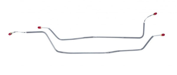 1971 GM Truck STAINLESS STEEL 4WD STANDARD DUTY REAR AXLE BRAKE LINE 2 PCS - TRA7103SS (FITS C10 PICKUP) | BR1283K