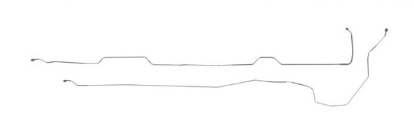 1980 GM Truck 4WD PWR DISC FRONT TO REAR BRAKE LINES 2 PCS - TIN7703 (FITS C10) | BR1386K