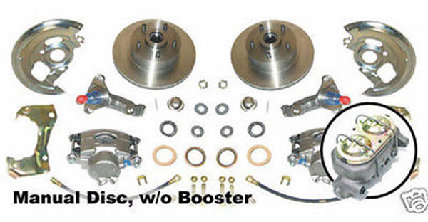 1967 Pontiac GTO/LeMans/Tempest POWER DISC BRAKE CONVERSION KIT (DOES NOT INCLUDE BOOSTER) | BR1390G