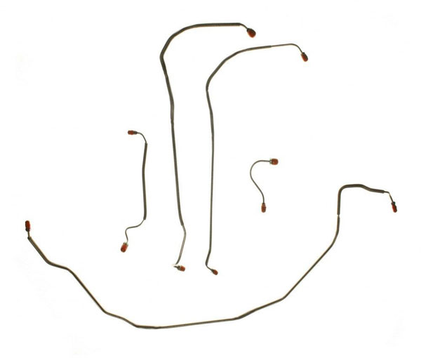 1969 Chevrolet Chevelle/Malibu FRONT BRAKE LINES - POWER DISC - 5 PIECES | BR1582Z