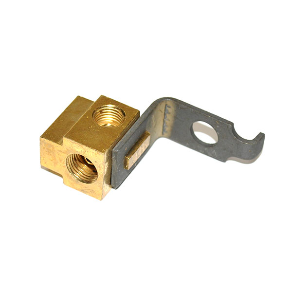 1965 Chevrolet Impala/Caprice/Bel Air BRAKE BRASS GM TEE BLOCK (TEE IS THE BRAKE LINE DISTRIBUTION BLOCK THAT FEEDS THE ENTIRE SYSTEM) | BR5819P