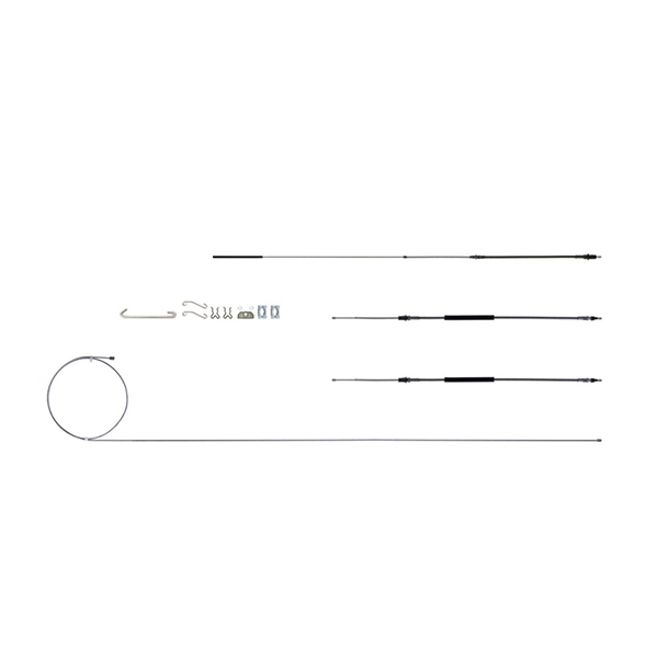 1972 Buick Skylark/GS/Regal/GN EMERGENCY BRAKE CABLE FULL SET WITH ALL HARDWARE WITH TH400 IN OE MATERIAL RSBCA11 | BR6811S