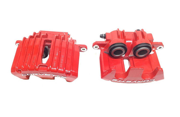 2004 Chevrolet Corvette FRONT BRAKE CALIPERS - LH & RH (ACD # 172-2263 GM # 88895128 / ACD # 172-2264 GM # 88895129) - RED | BR88894O