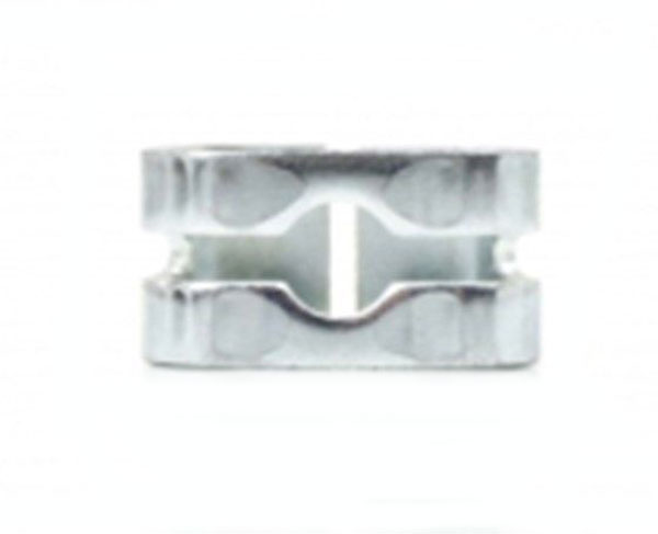 1967 Chevrolet El Camino OEM CENTER TO REAR SILVER BRAKE CONNECTOR - SET OF 2 (3004) | BR96564Z