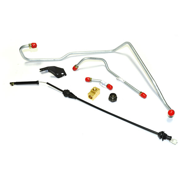 1974 Buick Skylark/GS/Regal/GN HOLLEY STAGE 2 FUEL LINE AND THROTTLE CABLE SETUP | CB10512S