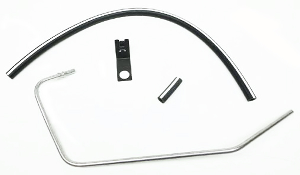 1967 Chevrolet El Camino VACUUM ADVANCE LINE KIT 396 QUADRAJET (INCLUDES STEEL LINE, RETAINER CLIP ON INTAKE AND WHITE STRIPE HOSE) | CB5984C