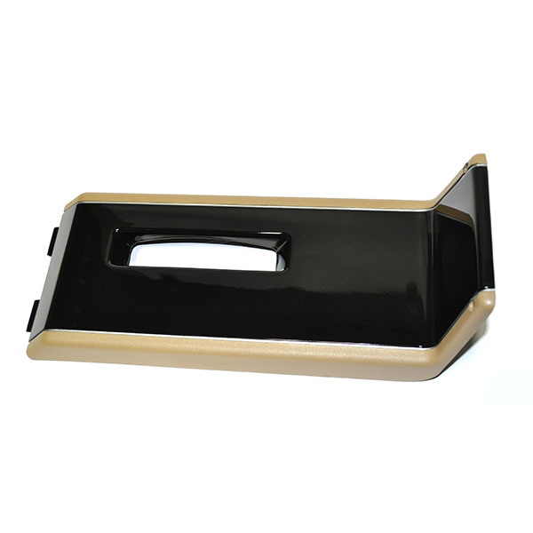 1987 Chevrolet Monte Carlo CONSOLE TOP PLATE (AUTO) DARK SADDLE WITH SILVER TRIM - EA | CP11021C