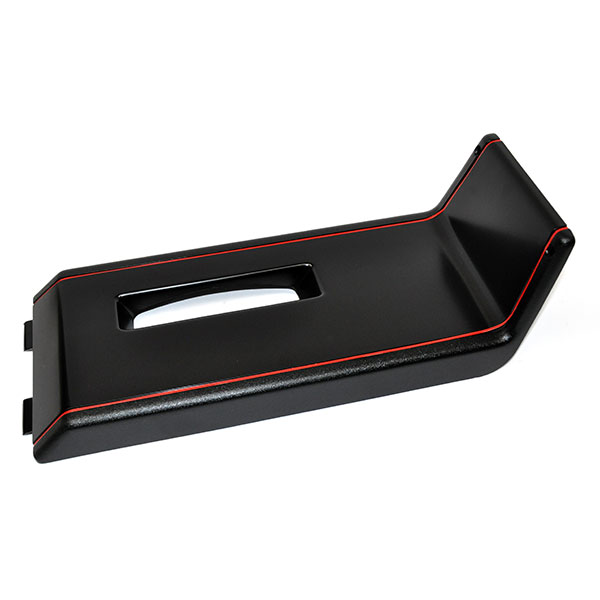1987 Chevrolet El Camino CONSOLE TOP PLATE (AUTO) SS BLACK WITH RED TRIM - EA | CP11021E