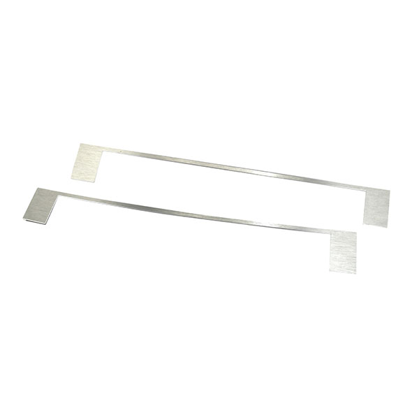 1966 Chevrolet Impala/Caprice/Bel Air AUTOMATIC SHIFT PLATE INSERT (BRUSHED ALUMINUM - 2 PIECES) MADE IN THE USA | CP15399P