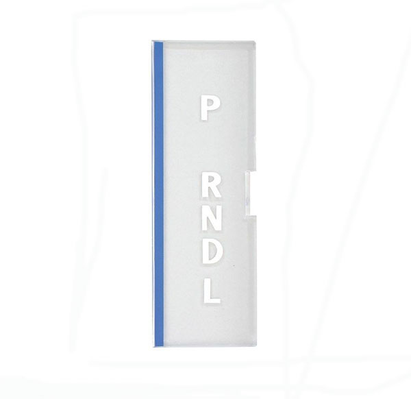 1964 Pontiac GTO/LeMans/Tempest CONSOLE INDICATOR 2-SPEED LENS (PRNDL) | CP1627G