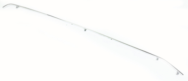 1970 Chevrolet Monte Carlo CENTER CONSOLE CHROME TRIM - THIS IS THE TRIM THAT IS IN THE MIDDLE OF CONSOLE DOOR | CP21818V