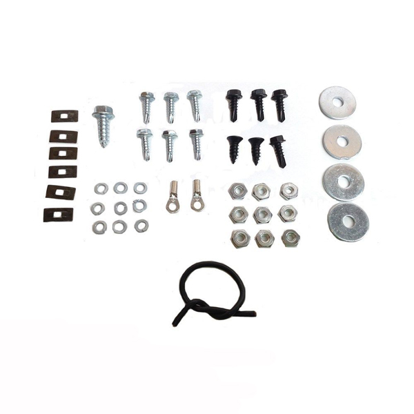 1968 Chevrolet Nova/Chevy II CONSOLE GAUGE HARDWARE WITHOUT BRACKETS INCLUDES EVERYTHING NEEDED TO ASSEMBLE CONSOLE GAUGES WITH CORRECT LENS RETAINERS | CP52624C