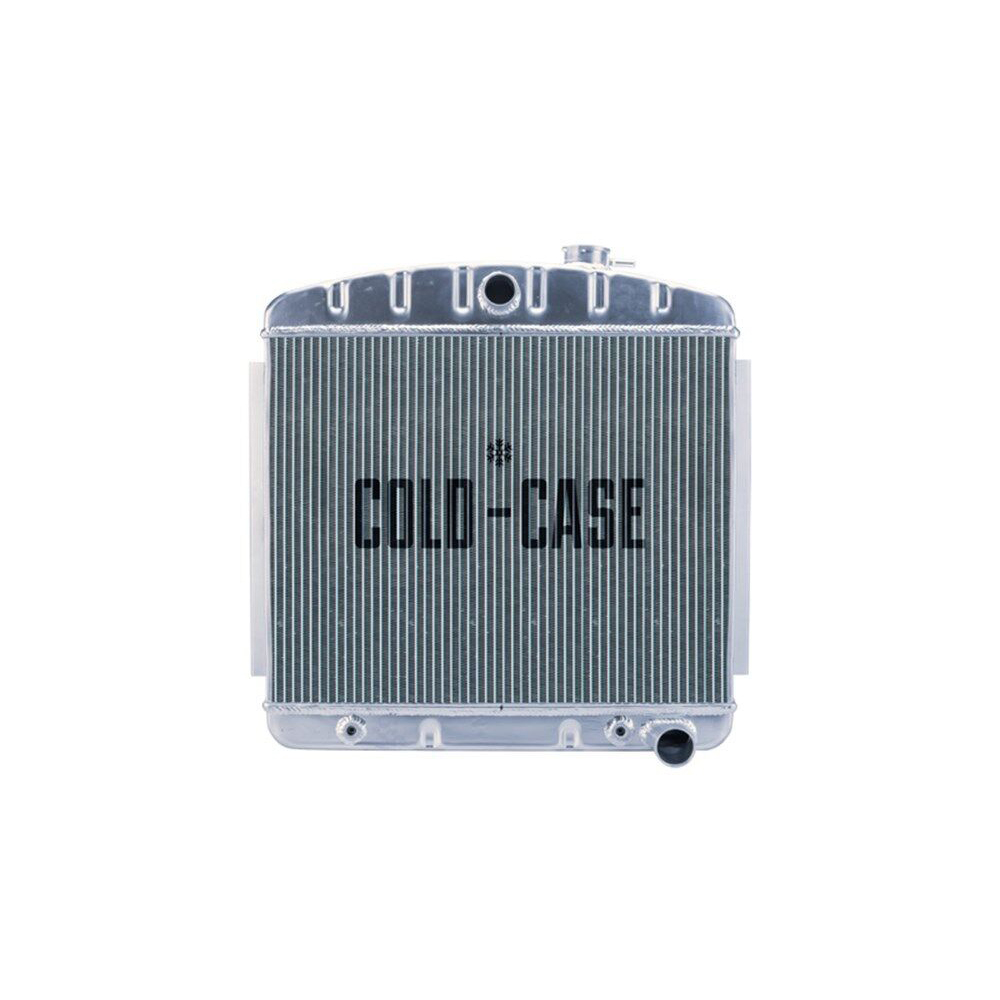 1957 Chevrolet Full Size up to 1957 TRI-FIVE V8 MOUNT ALUMINUM COLD CASE PERFORMANCE RADIATOR CHT562A | CS1002L