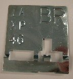 1969 Chevrolet El Camino RADIATOR TAG 396/375HP AUTO CODE BR 46 | CS6165Z