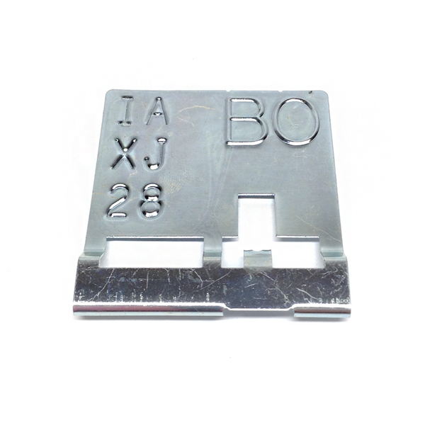 1970 Pontiac GTO/LeMans/Tempest RADIATOR TAG 396/375HP MANUAL CODE BO 28 | CS6166Z