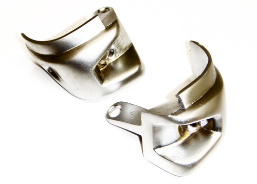 1971 Buick Skylark/GS/Regal/GN CONVERTIBLE TOP LATCH RECEPTACLES (MOUNTS ON THE CORNER OF WINDSHIELD PILLAR AND TOP LATCHES LATCH TO IT) - PR | CV1730Z