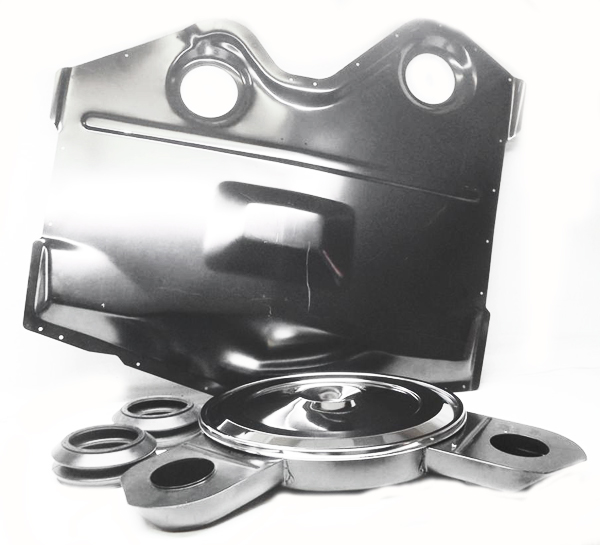 1971 Pontiac GTO/LeMans/Tempest RAM AIR KIT WITH CHROME AIR CLEANER LID