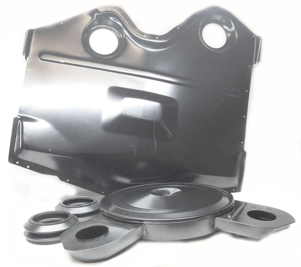 1971 Pontiac GTO/LeMans/Tempest RAM AIR KIT WITH BLACK AIR CLEANER LID