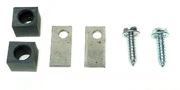1970 Pontiac GTO/LeMans/Tempest RAM AIR FLAPPER INSTALLATION HARDWARE - INSTALLS FLAPPER TO PLASTIC CAGE | CW21729G