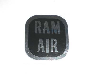 1969 Pontiac GTO/LeMans/Tempest RAM AIR PULL CABLE BRACKET DECAL | CW5210G