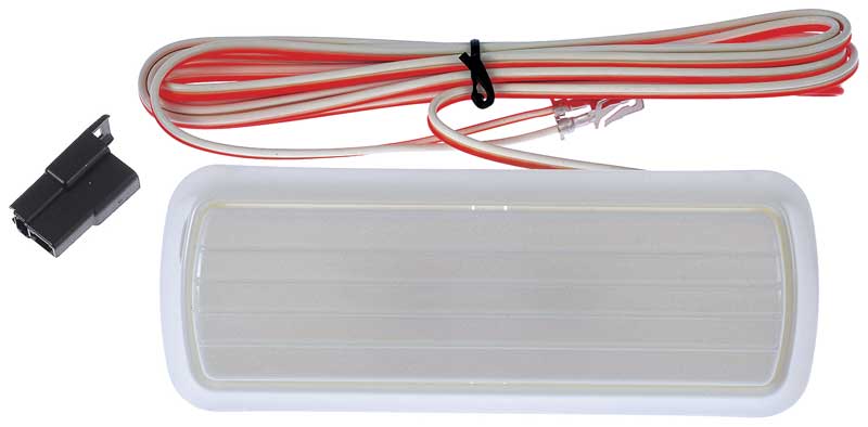 1967 GM Truck DOME LAMP ASSEMBLY, WITH WHITE BASE, WIRING | CX1042