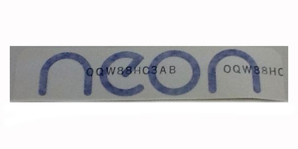 1998 Mopar Dodge/Chrysler/Plymouth (DODGE NEON) NEON TRUNK DECAL PART# 0QW88HC3AB | DC80865J