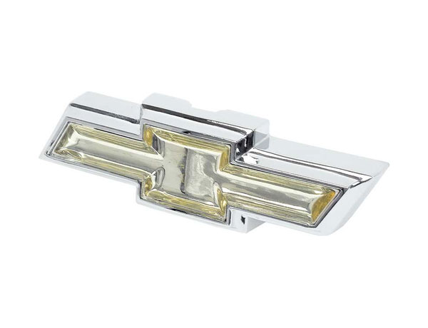 1975 Chevrolet Nova/Chevy II STANDARD BOWTIE GRILLE EMBLEM WITH BACKING PLATE - EA | EM10858N