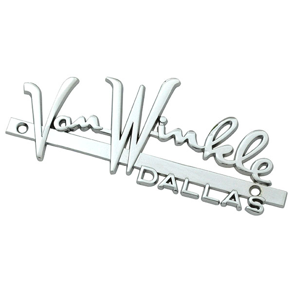 1973 Pontiac Full Size VAN WINKLE DALLAS PONTIAC HIGH PREFORMANCE DEALERSHIP EMBLEM | EM12650Z