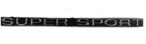 1968 Chevrolet Nova/Chevy II FRONT FENDER EMBLEM (SUPER SPORT) - EA | EM1980N