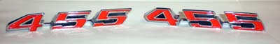 1968 Pontiac GTO/LeMans/Tempest (455) ROCKER EMBLEMS - PR | EM2147G
